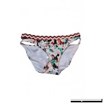 Hula Honey Women's Spring Splash Printed Low-Rise Bikini Bottom Pink B07G1RGWLV